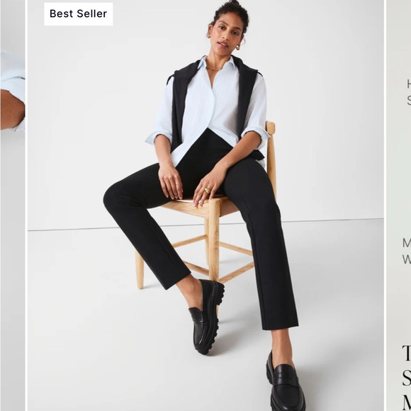 SPANXsmooth™ PerfectFit Ponte Slim Straight Pant size XS - Picture 5 of 13